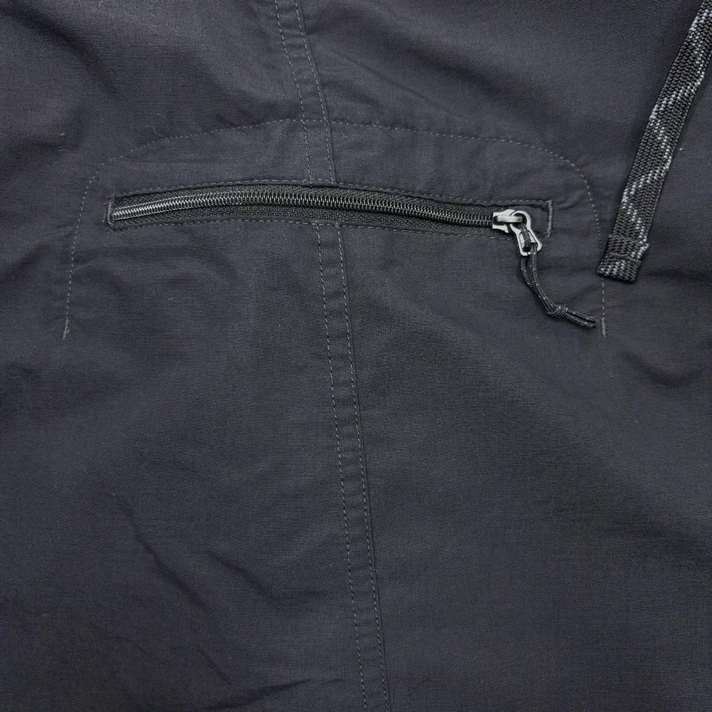 Patagonia Wavefarer Board Shorts Men's 34 Black Drawstring Linerless Surf Swim